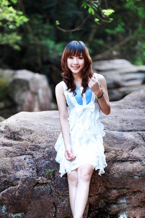 女孩室内写真 打造休闲小清新风