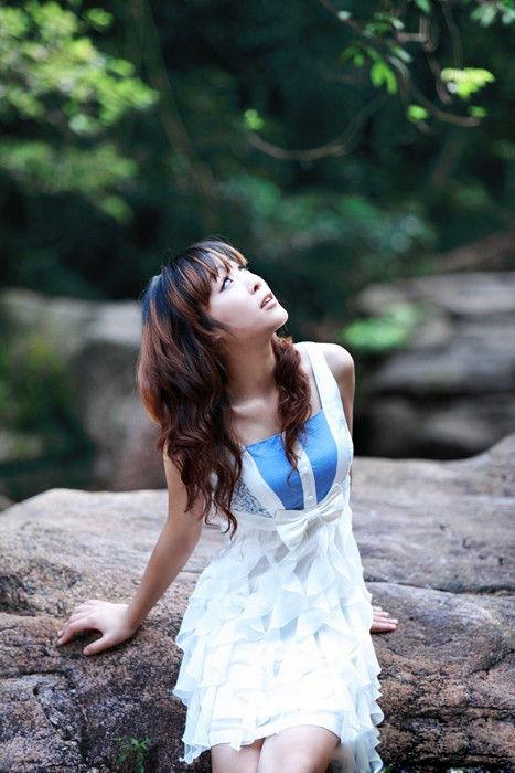 女孩室内写真 打造休闲小清新风