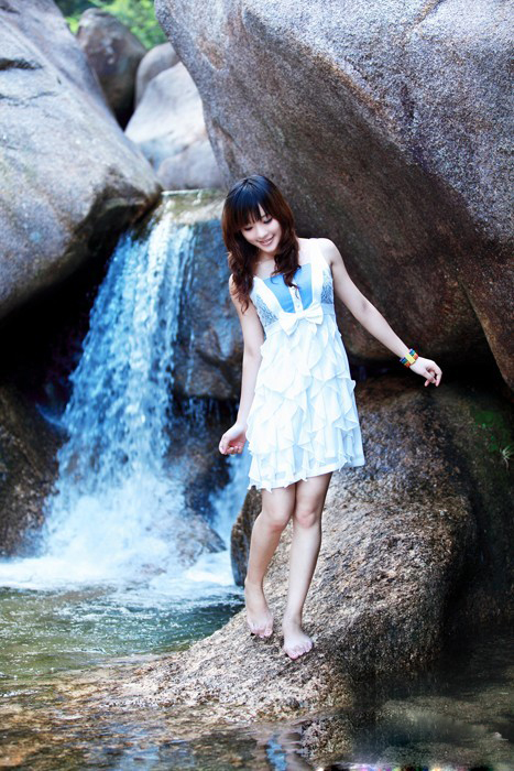 女孩室内写真 打造休闲小清新风