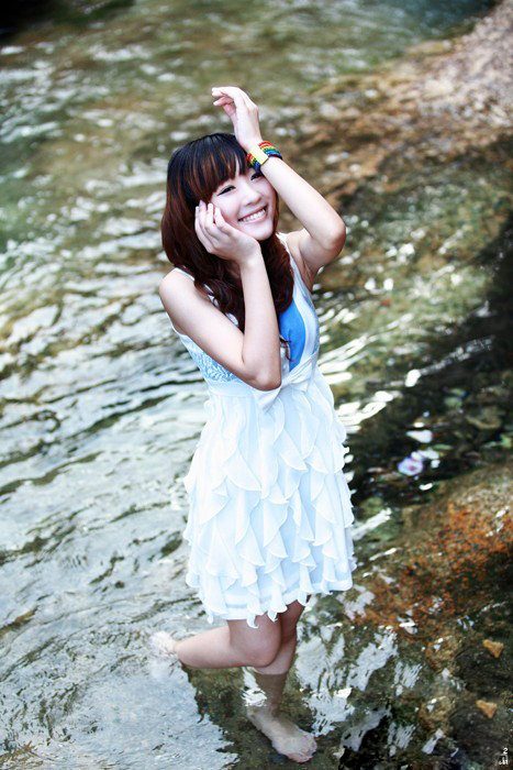 女孩室内写真 打造休闲小清新风