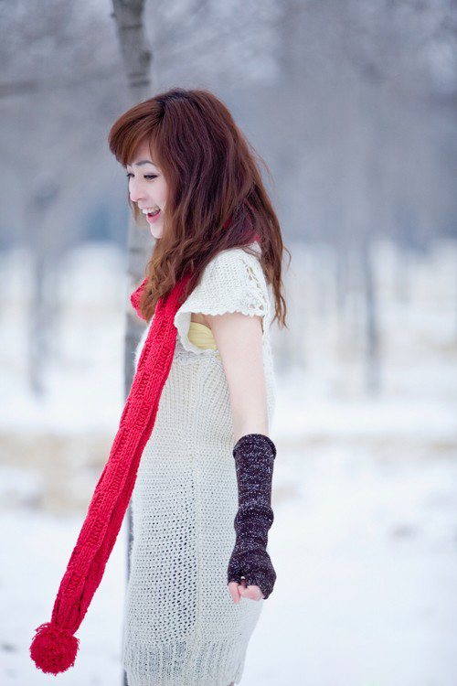 女孩室内写真 打造休闲小清新风