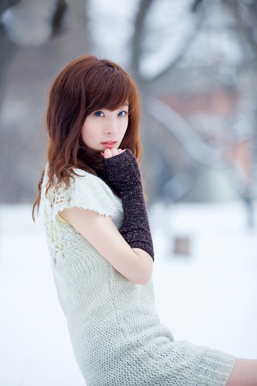 女孩室内写真 打造休闲小清新风