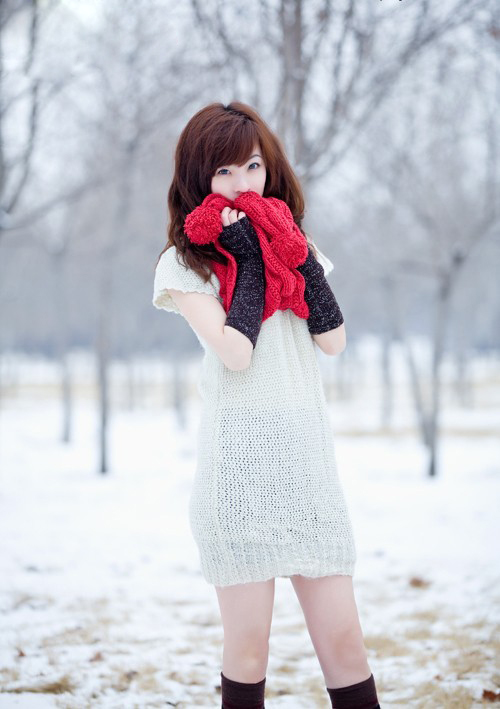 女孩室内写真 打造休闲小清新风