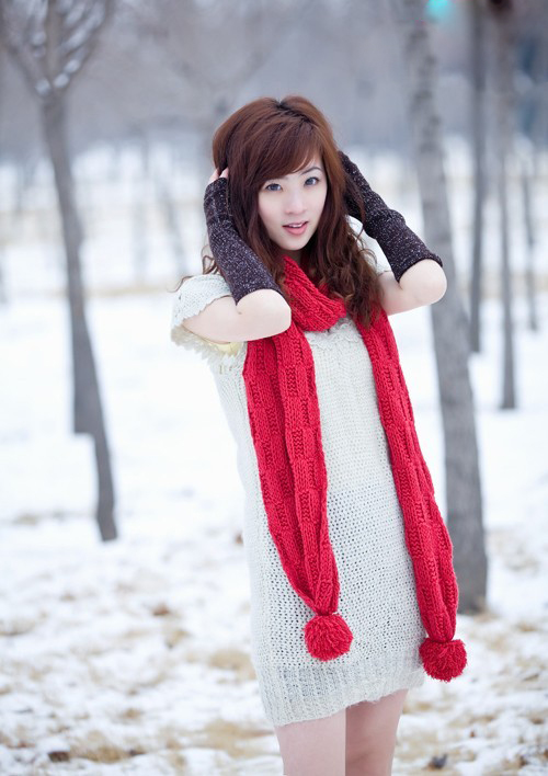 女孩室内写真 打造休闲小清新风