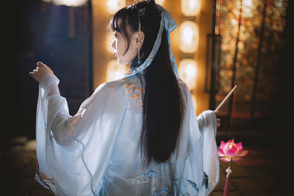 古装美女大小姐名媛气质优雅街拍文艺清新写真