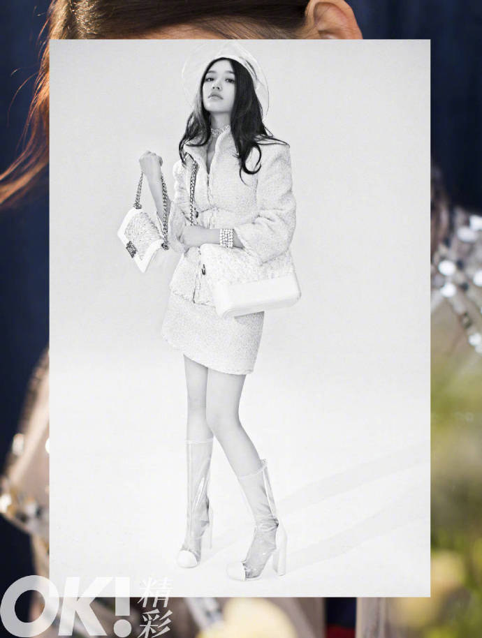 林允时尚杂志封面写真 仙气飘飘超吸睛