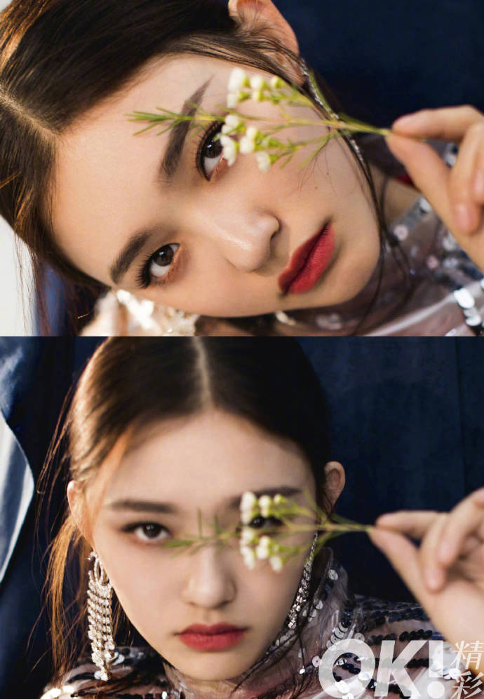 林允时尚杂志封面写真 仙气飘飘超吸睛