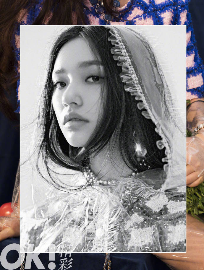 林允时尚杂志封面写真 仙气飘飘超吸睛