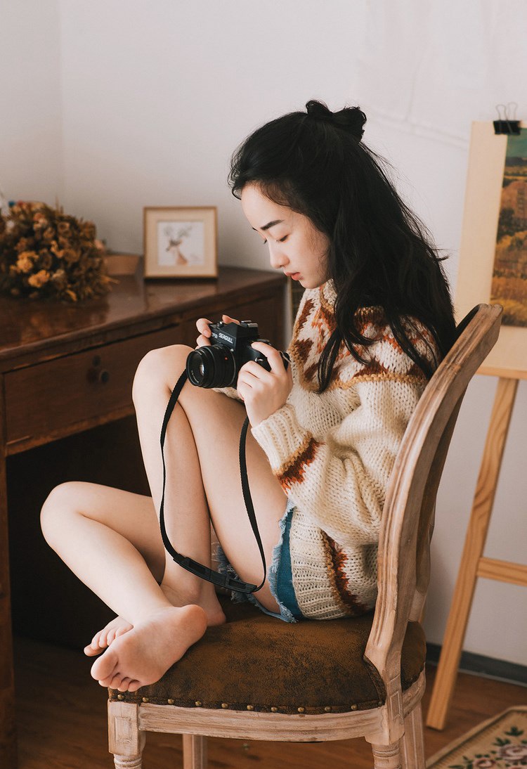 日本和服美女多香子吊带内衣丰满酥胸翘臀性感写真