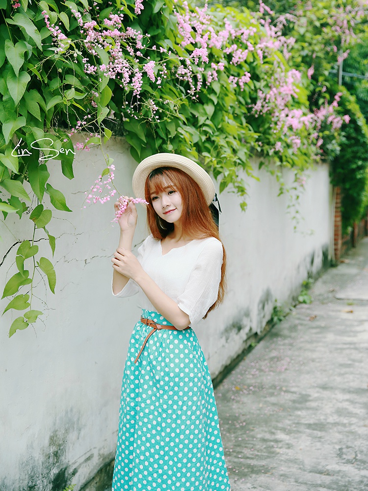 邻家美女初秋唯美写真