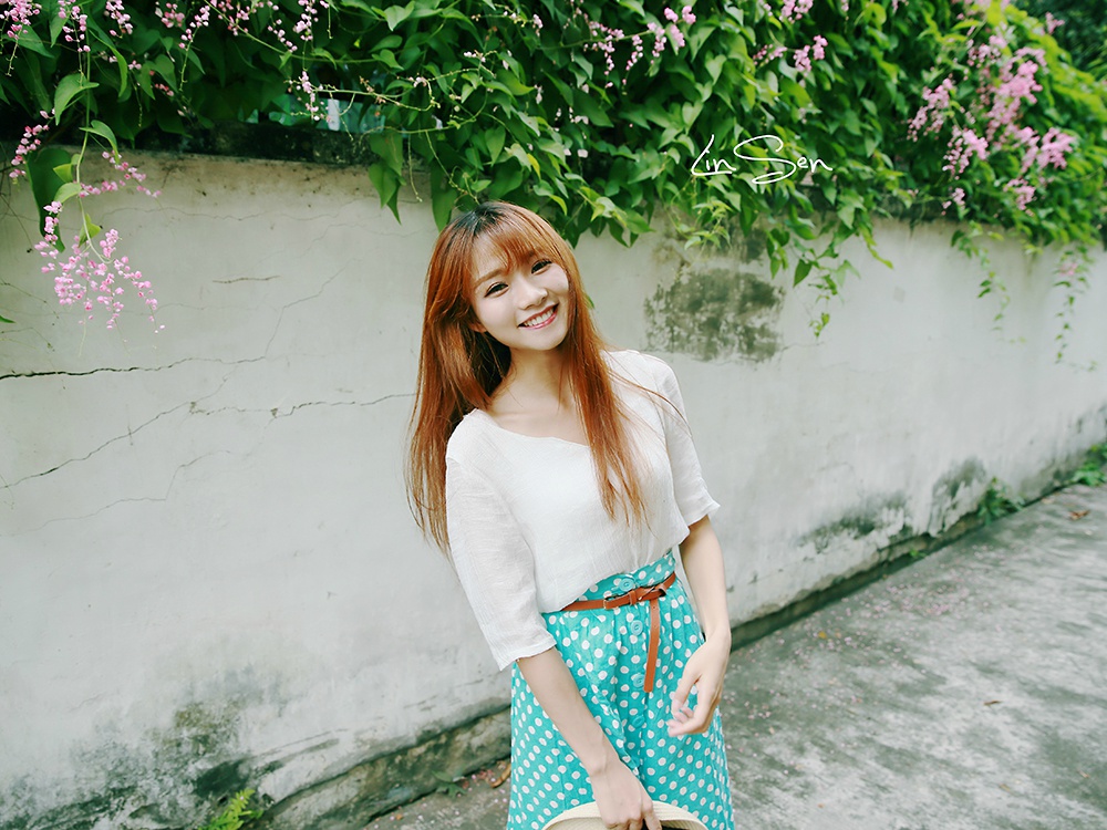 邻家美女初秋唯美写真