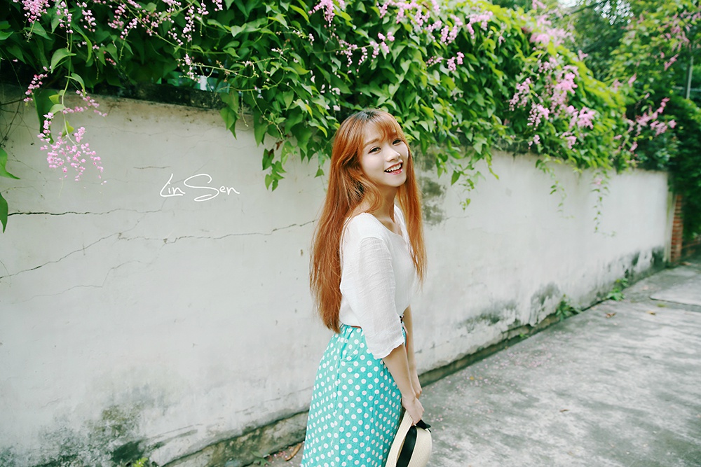 邻家美女初秋唯美写真