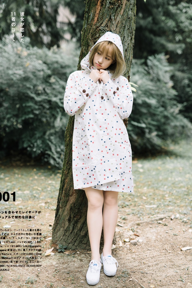 金黄短发日本女孩