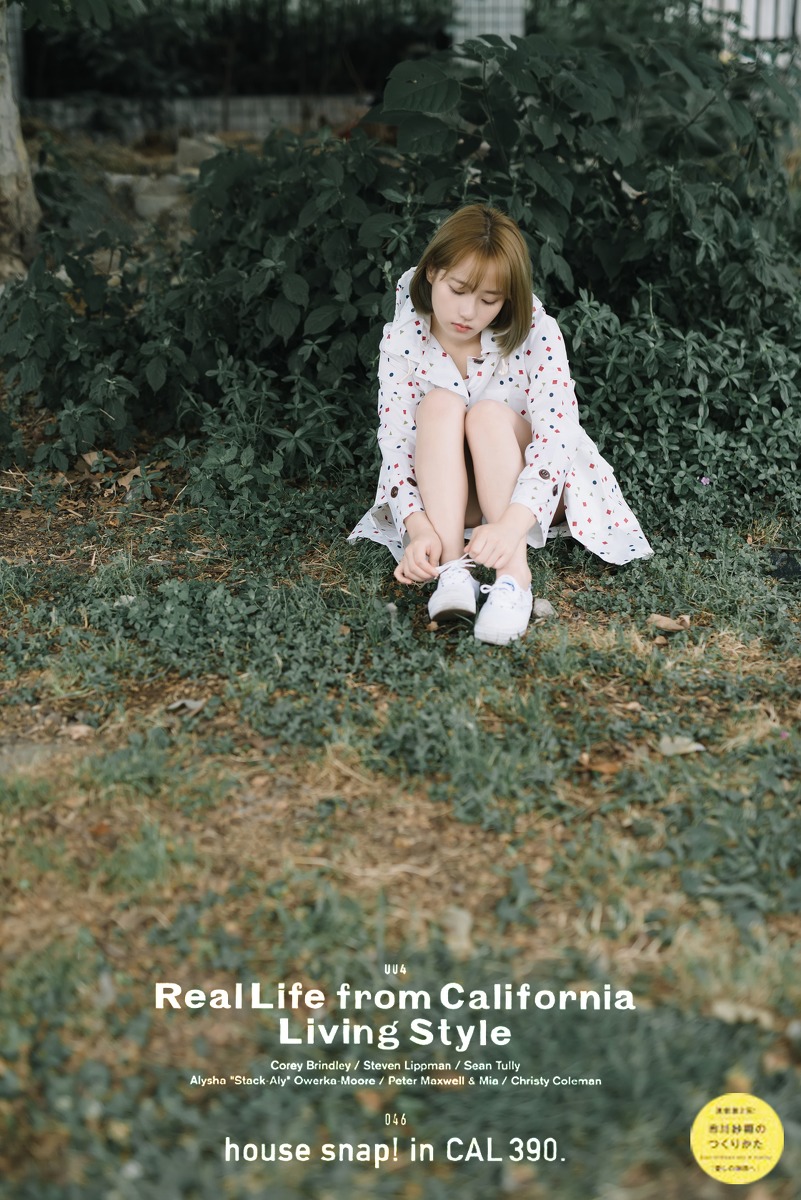 金黄短发日本女孩