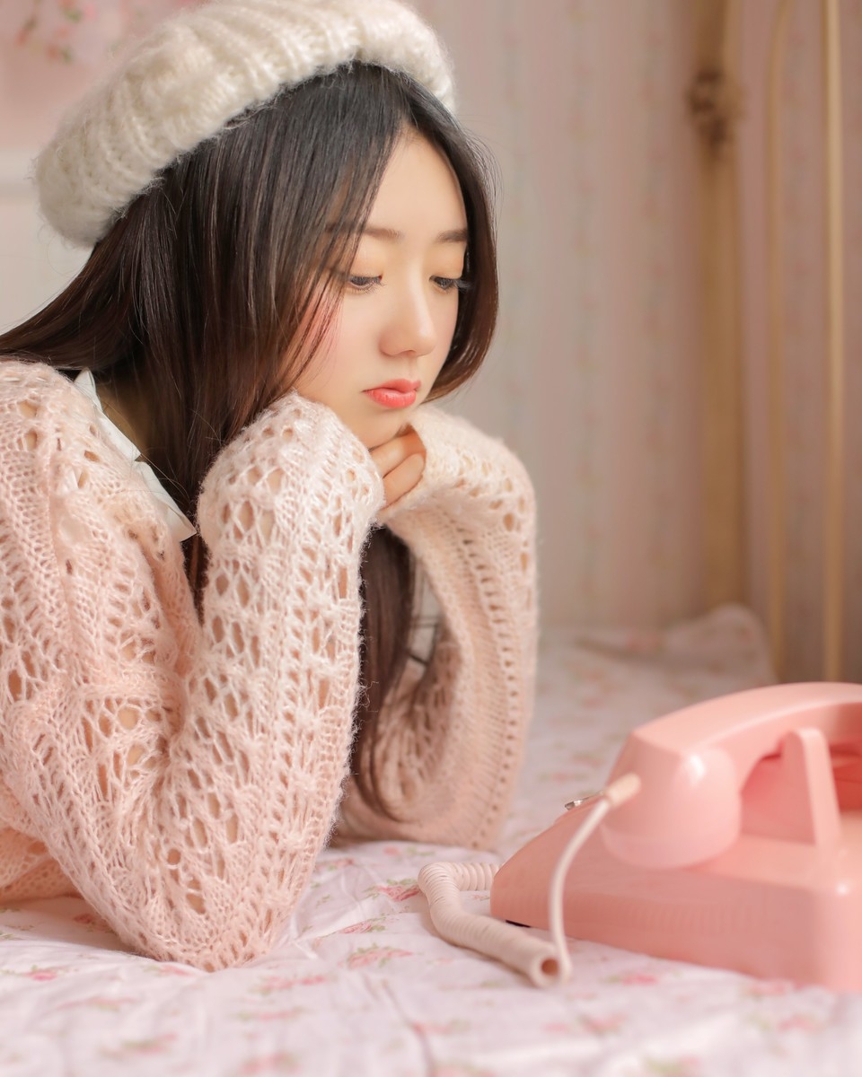 清新漂亮的小女人粉嫩公主风唯美养眼的亚洲自拍