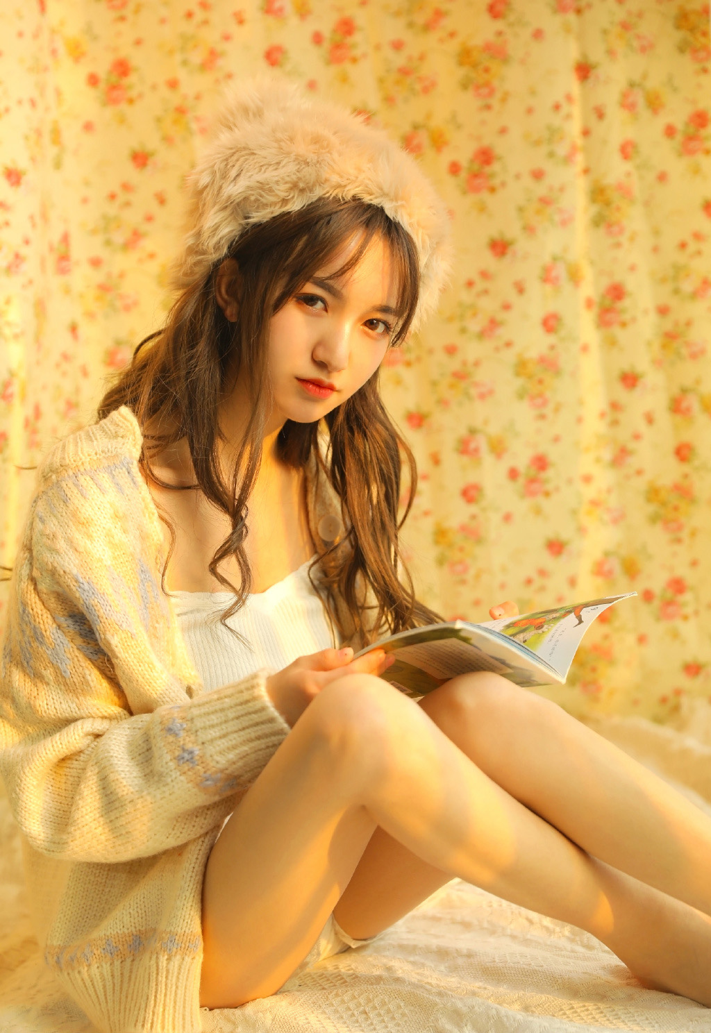 长腿性感美女诱惑写真照片