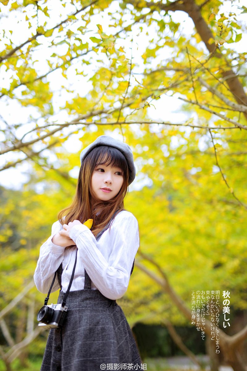 卡哇伊风格美女秋冬写真