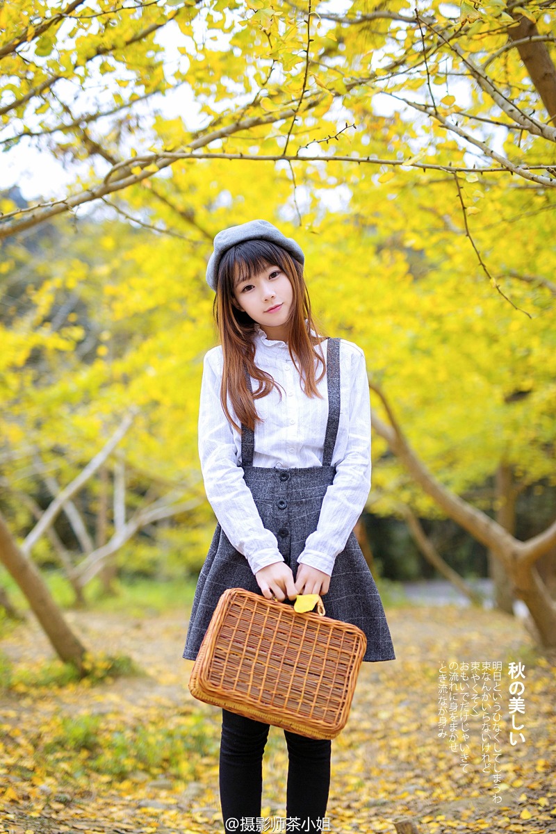 卡哇伊风格美女秋冬写真