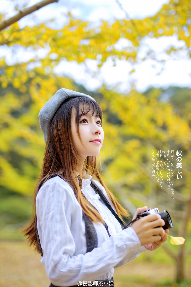 卡哇伊风格美女秋冬写真