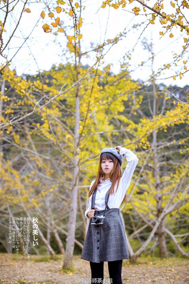 卡哇伊风格美女秋冬写真