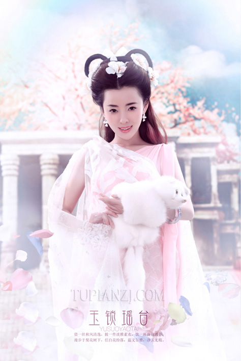 古装美女图片之《玉锁瑶台》