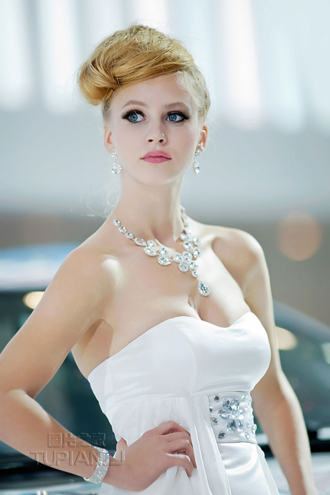 欧美性感金发女模 唯美秀丽